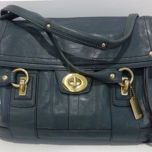 Coach Large Blue Shoulder Bag Tote